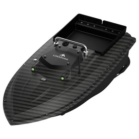 LOKEEVAN D80B GPS RC Fishing Bait Boat Black