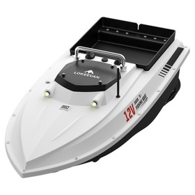 LOKEEVAN D80B GPS RC Fishing Bait Boat White