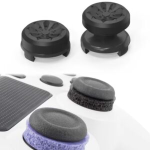 Competitive Duo-Pack: Sweat-Proof, Anti-Slip Thumbstick Caps And Precision Rings That Reduce Friction In The Dead Zone-A Dual-Enhancement Combo For Steadier Recoil Control
