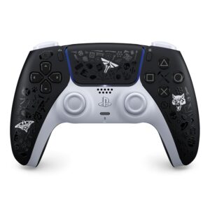 DualSense Wireless Controller – The Last of Us Limited Edition | Naughty Dog Collaboration | Firefly, Moth & Wolf Motifs | Collectible Black & White Design