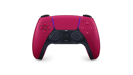 PlayStation DualSense Wireless Controller - Cosmic Red | For PS5, PC, Mac & Mobile | Haptic Feedback, Adaptive Triggers, Built-in Mic